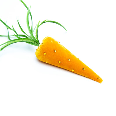 Velvet Carrot with Crystals