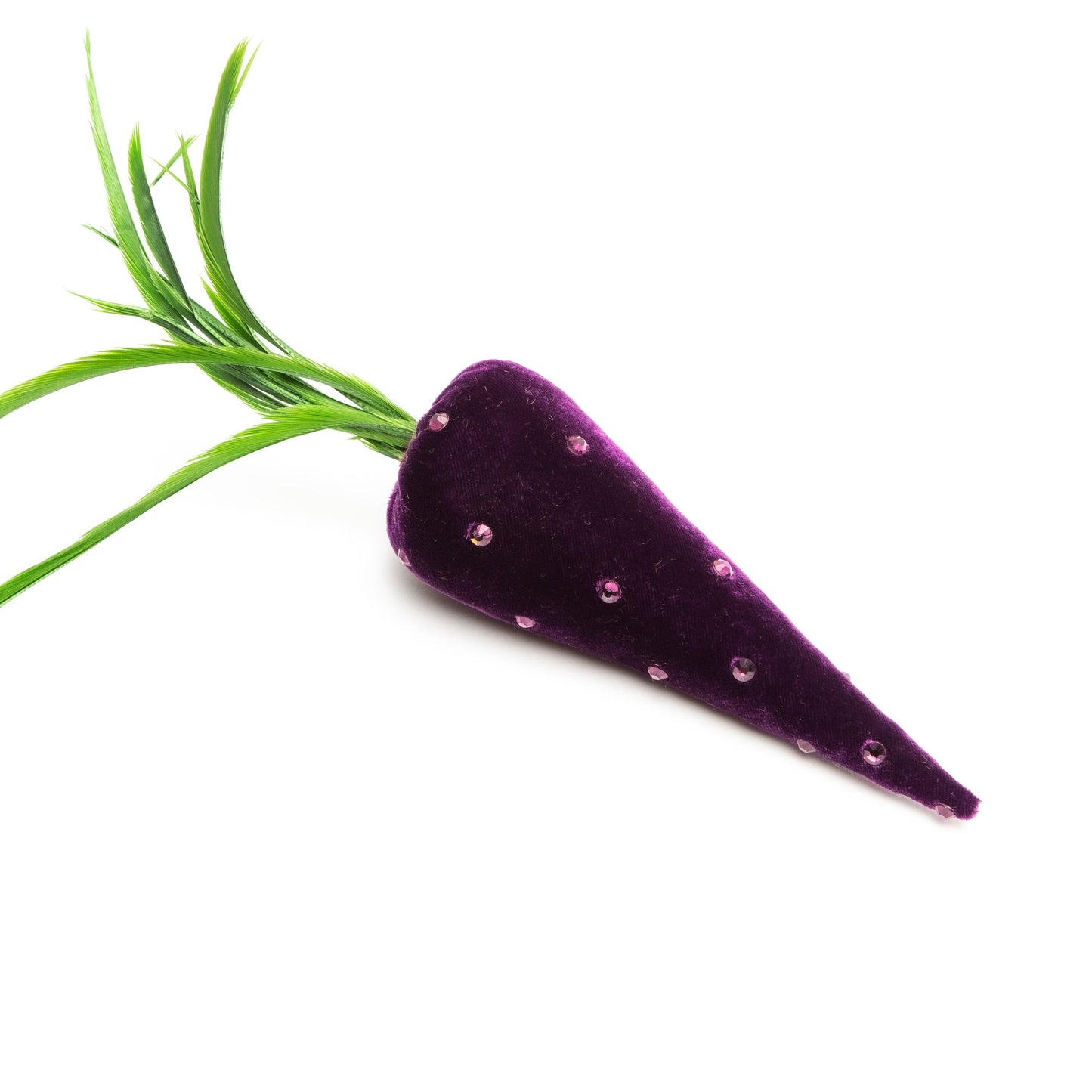 Velvet Carrot with Crystals