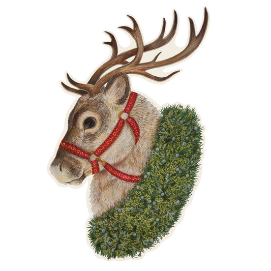 Die-cut Reindeer Placemat (12 sheets)