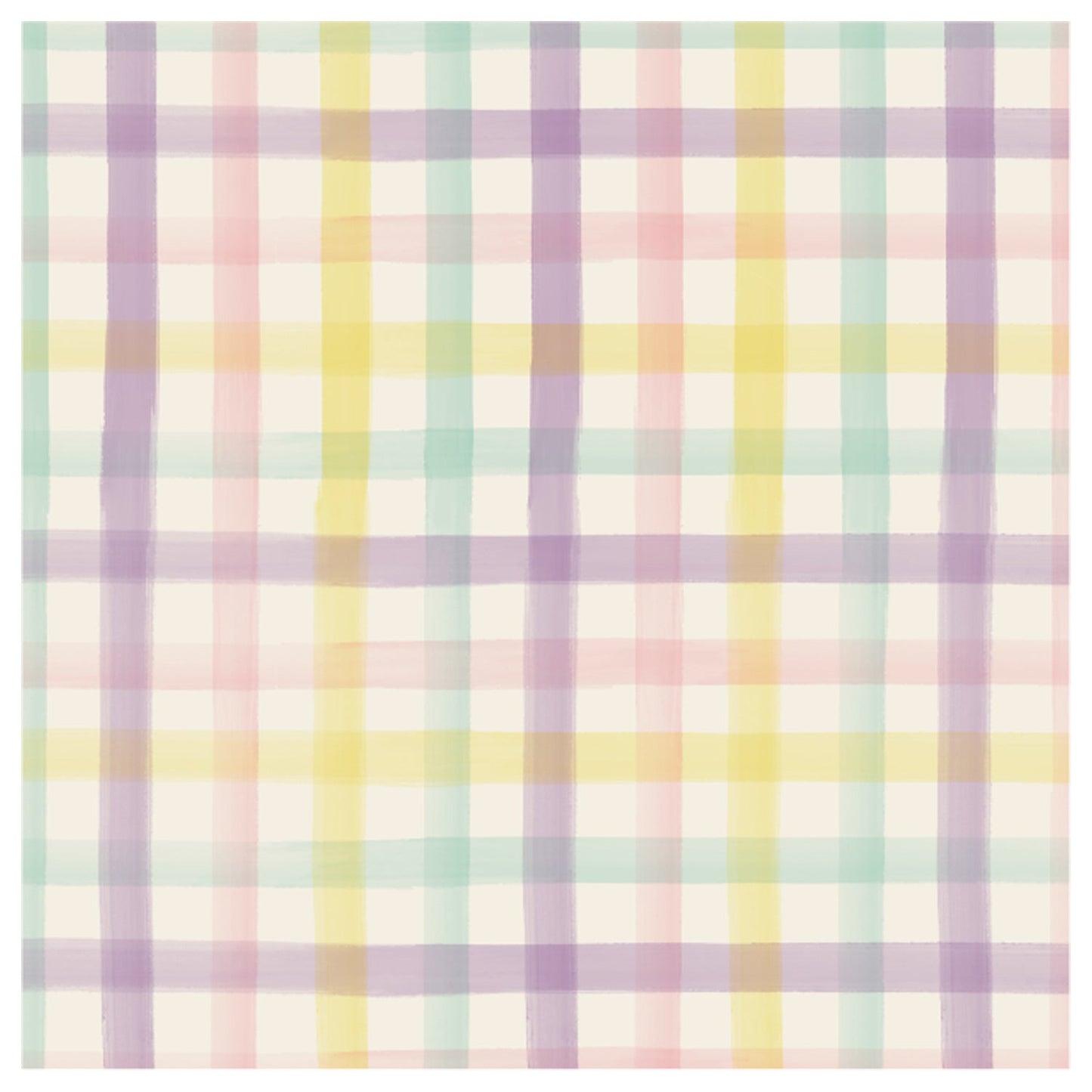 Spring Plaid Napkins