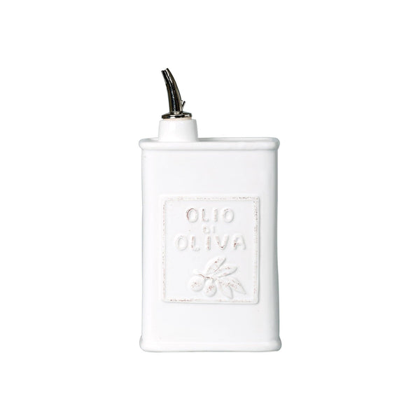 Lastra White Olive Oil Can