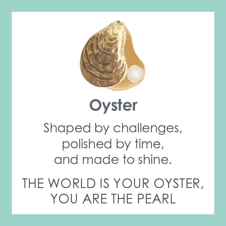 Oyster Gold Pendant