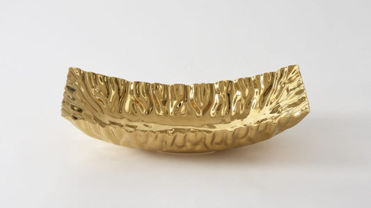 Mascali D'Oro Rectangular Centerpiece (Gold)