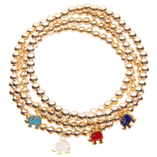 Candy Elephant Charm Bracelet