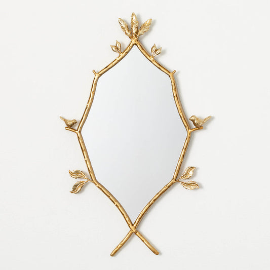 Gold Twig Mirror