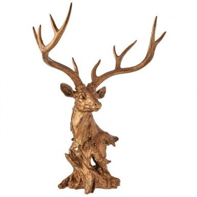 KD Resin Grand Highlands Deer Bust
