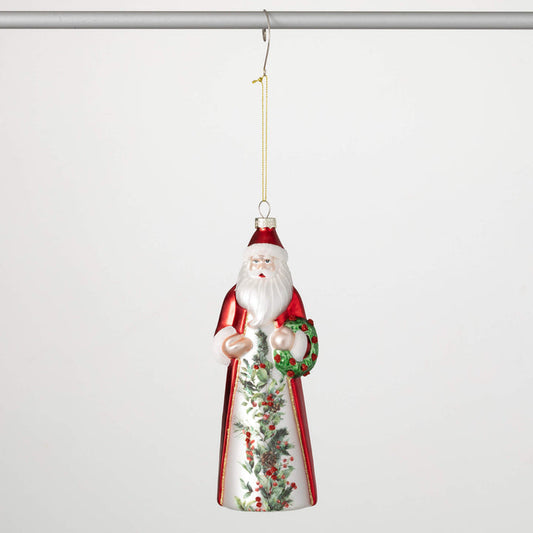 Retro Santa Ornament