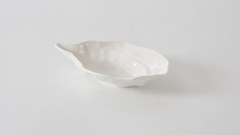 Oyster Melamine Medium Bowl