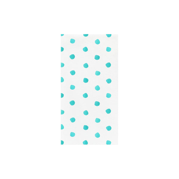 Papersoft Napkins Dot Aqua Napkins