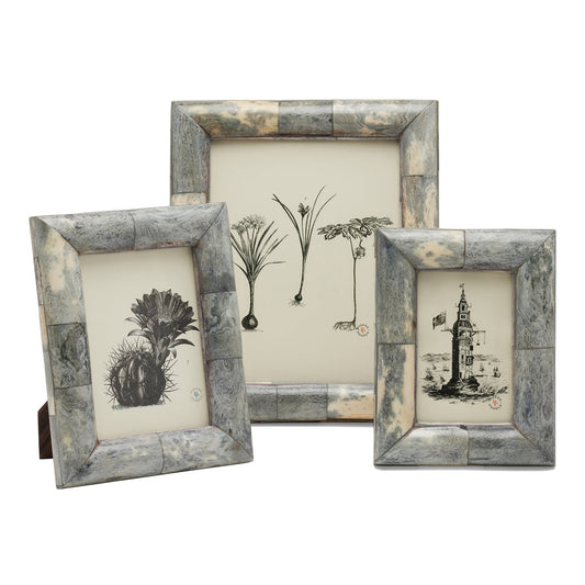 VANNES Antique Gray, Bone Frame