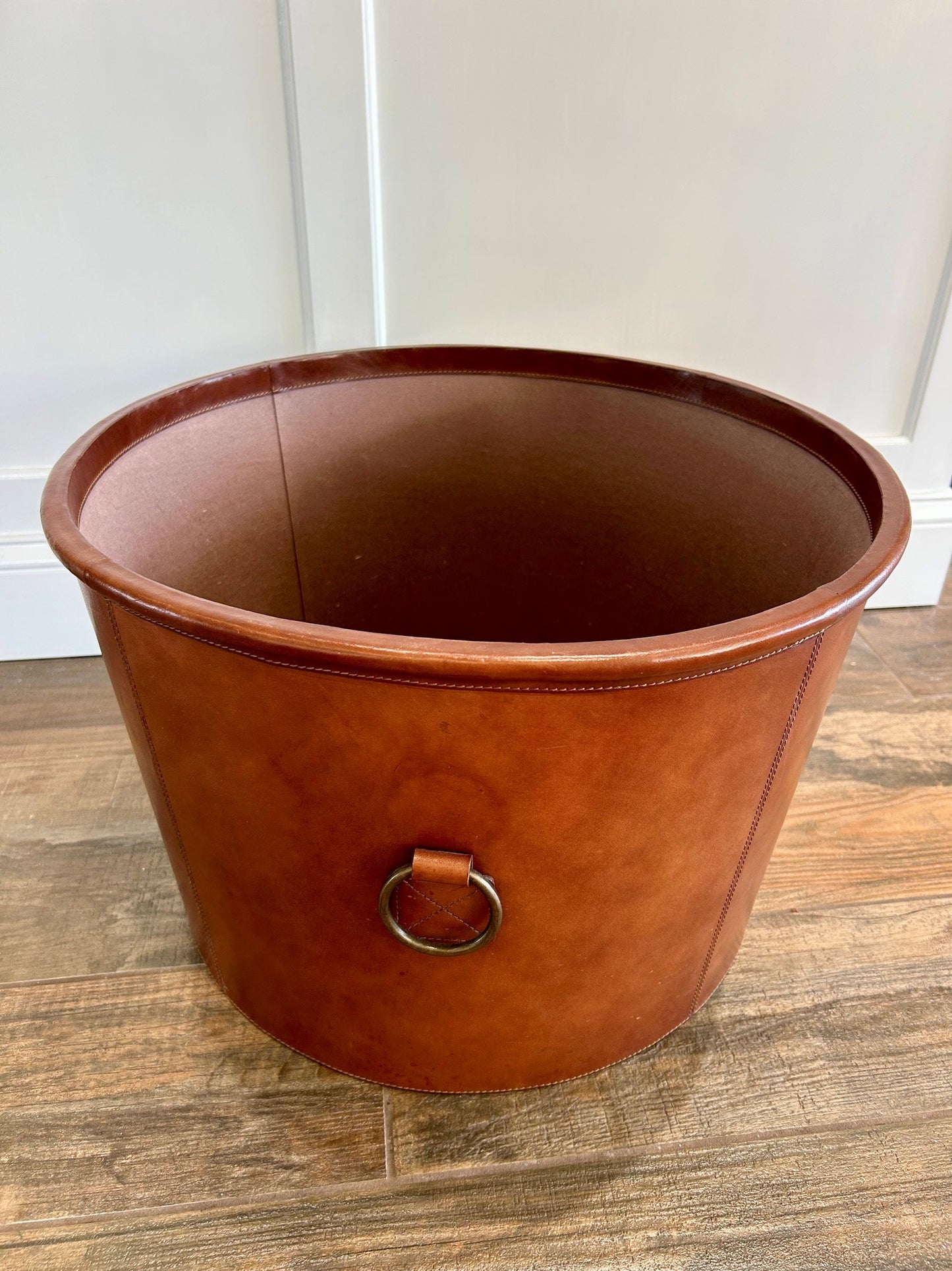 OGDEN Basket Tobacco Leather Large