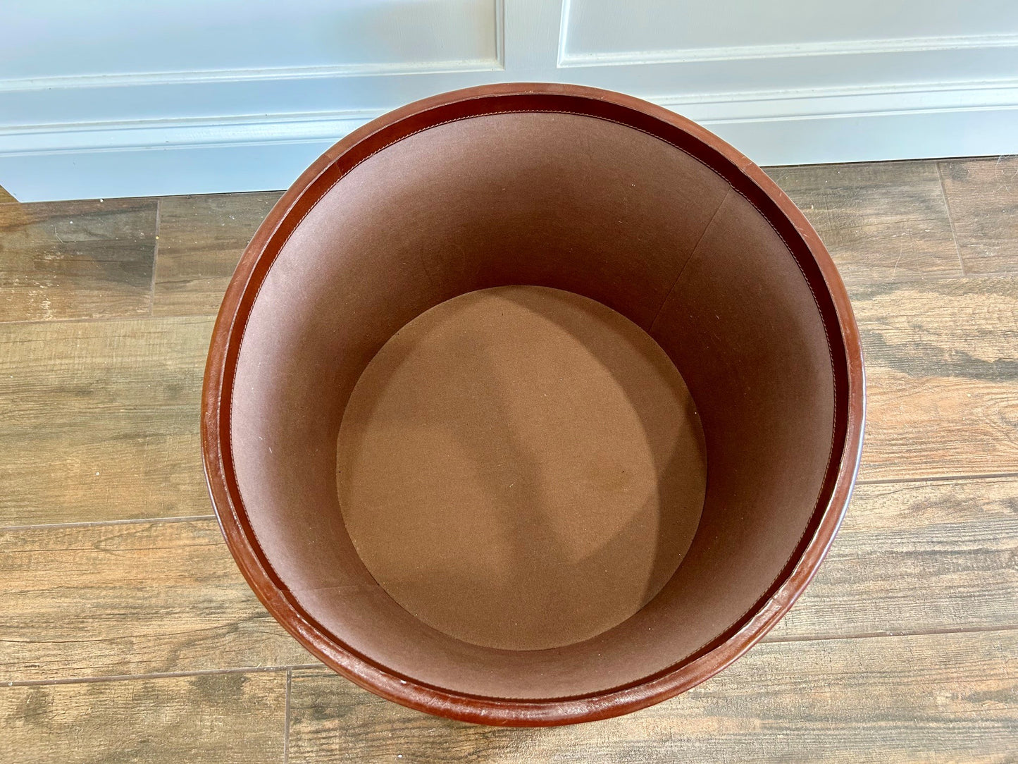 OGDEN Basket Tobacco Leather Large