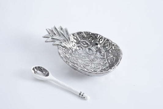 Get Gifty The Silver Pineapple w/spoon