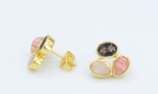 Multigem Stud Earrings