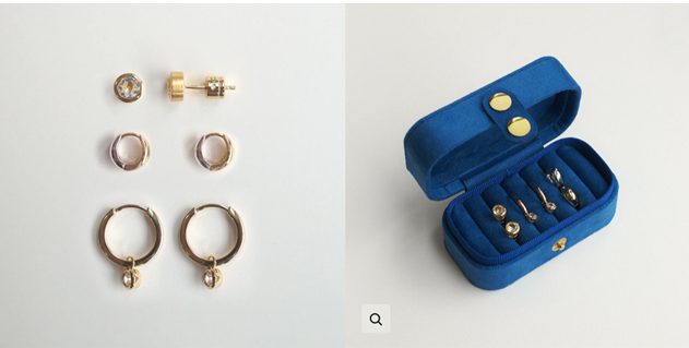 Huggie Bundle - 3 sets of earrings & box