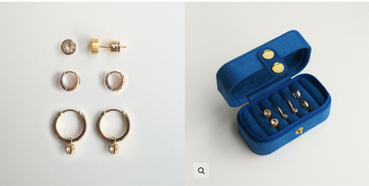 Huggie Bundle - 3 sets of earrings & box