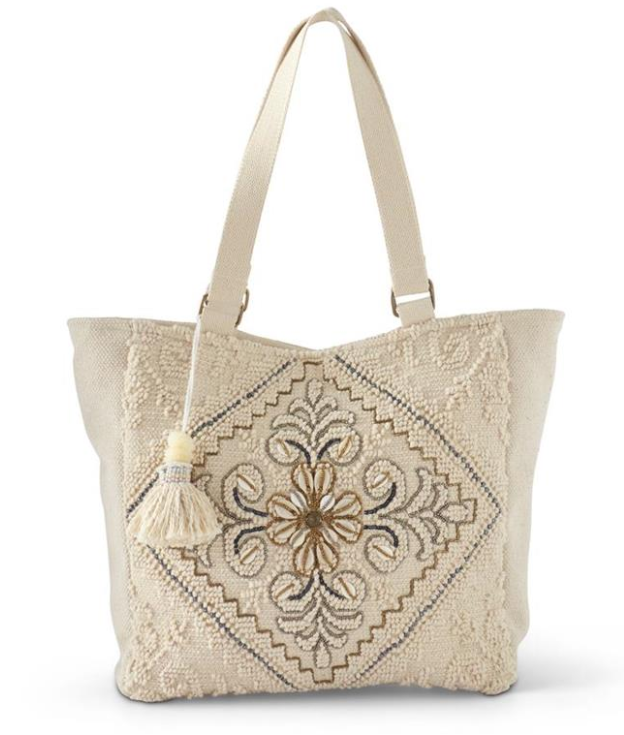 Diamond Shell Pattern Tote
