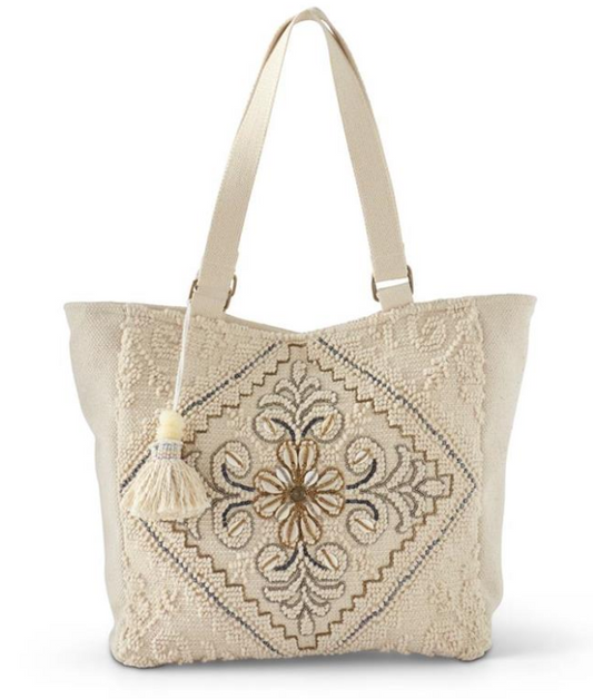 Diamond Shell Pattern Tote