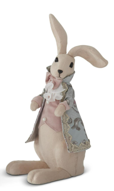 Easter Bunny Wearing Jacket (Asst: Lady or Man)