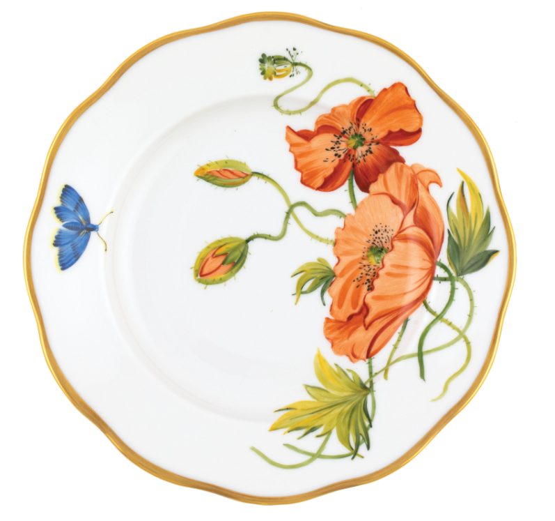American Wildflowers Salad Plate