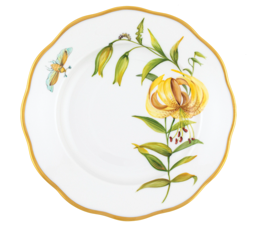 American Wildflowers Salad Plate