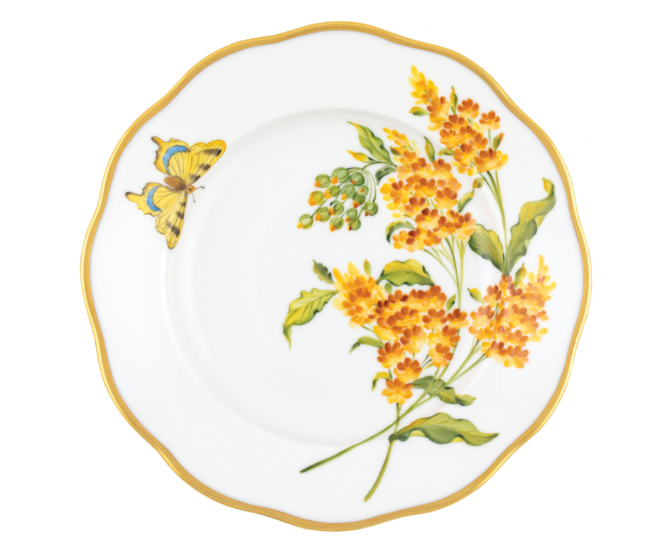 American Wildflowers Salad Plate