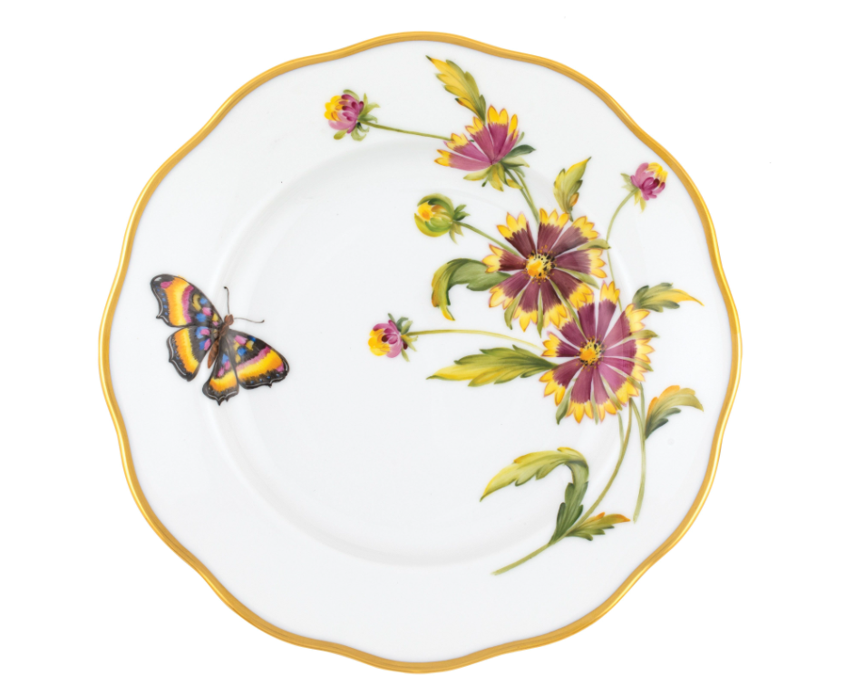 American Wildflowers Salad Plate