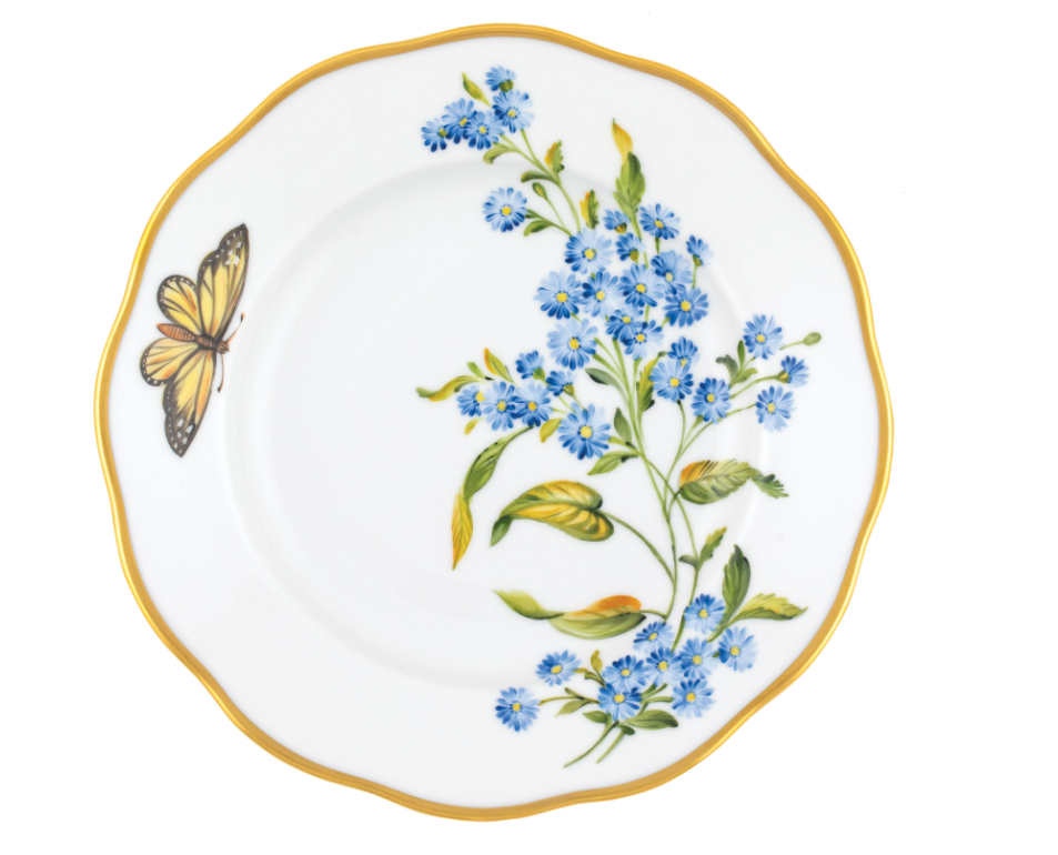 American Wildflowers Salad Plate