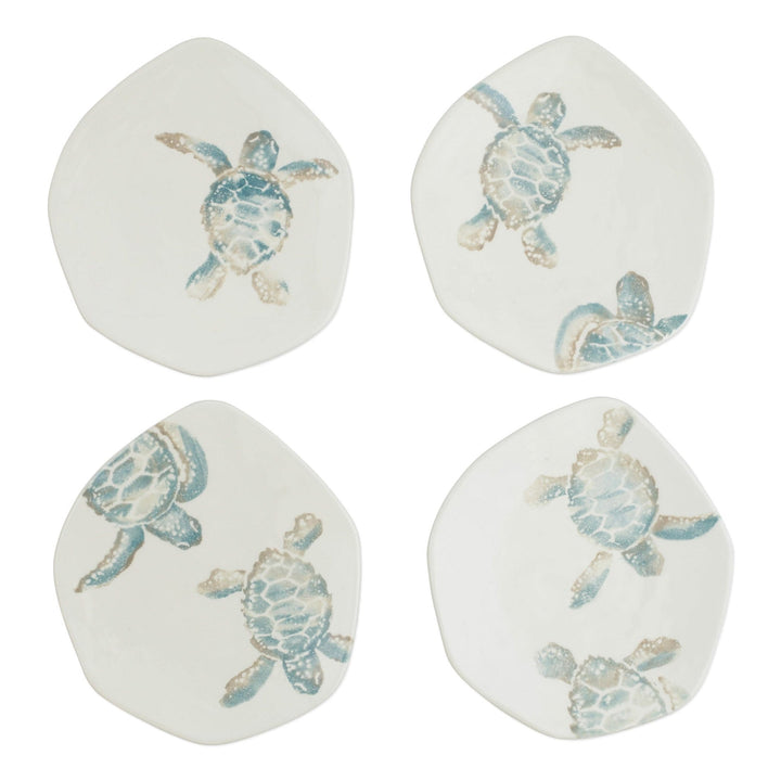 Tartaruga S/4 Asst Salad Plates