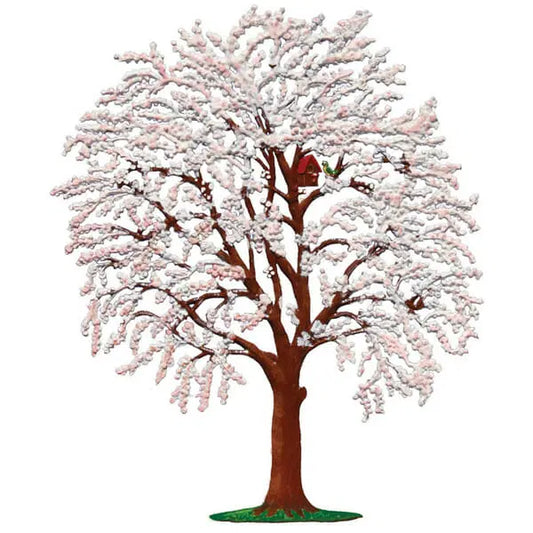 Weeping Willow in Winter, paint