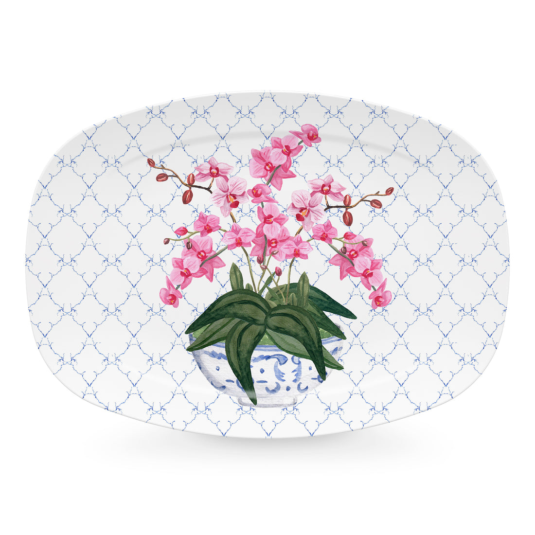 Opulent Orchid Platter TRAYchic