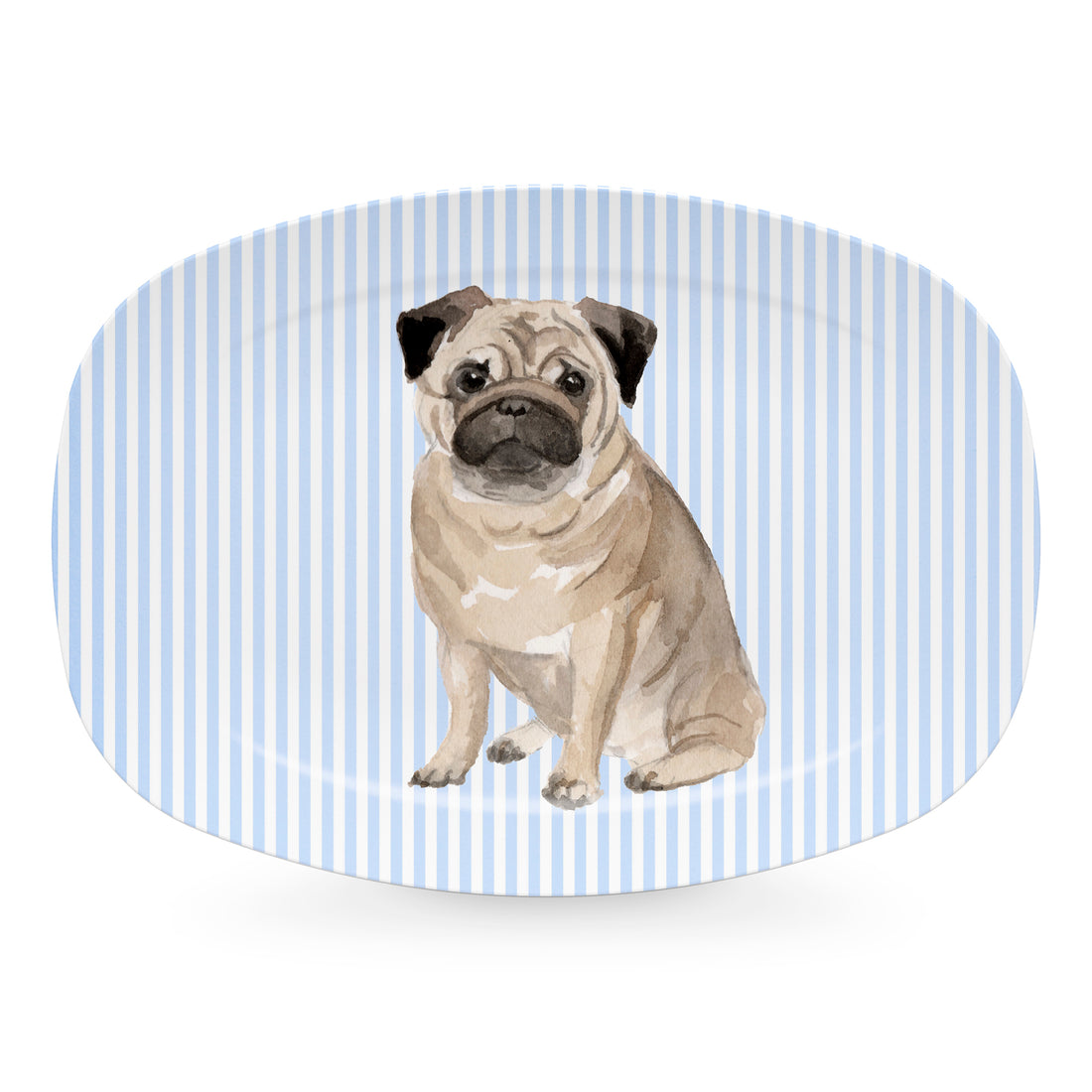 Best Friends Pug Platter TRAYchic