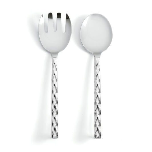 Truro Platinum 2-piece Salad-12"