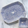 Uccello Blue Rectangular Platter