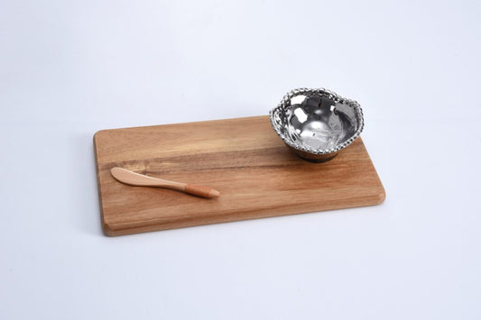 S/3 Verona Hostess Wood Board Set