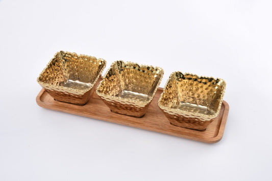 Golden Millennium Entertaining S/4 Gold