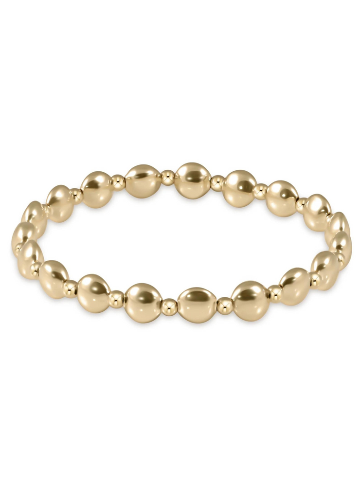 Classic Grateful 4mm Gold Bracelet