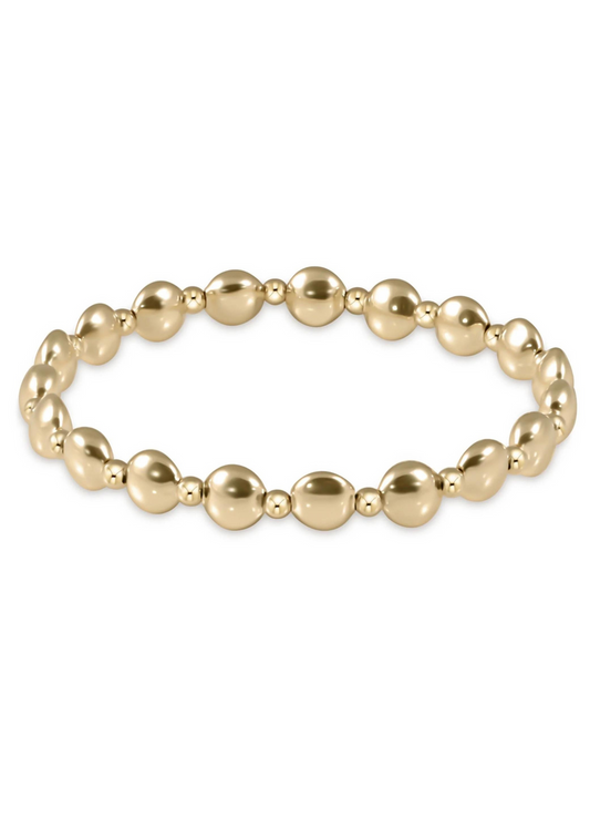Classic Grateful 4mm Gold Bracelet