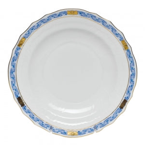 Chinese Bouquet Garland Blue Salad Plate