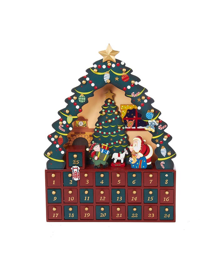 Christmas Tree 24-Piece Advent Calendar