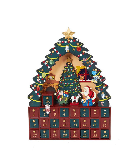 Christmas Tree 24-Piece Advent Calendar