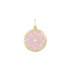 Daisy All Gold Pendant