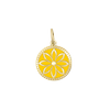 Daisy All Gold Pendant