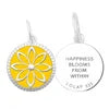 Daisy Pendant Silver