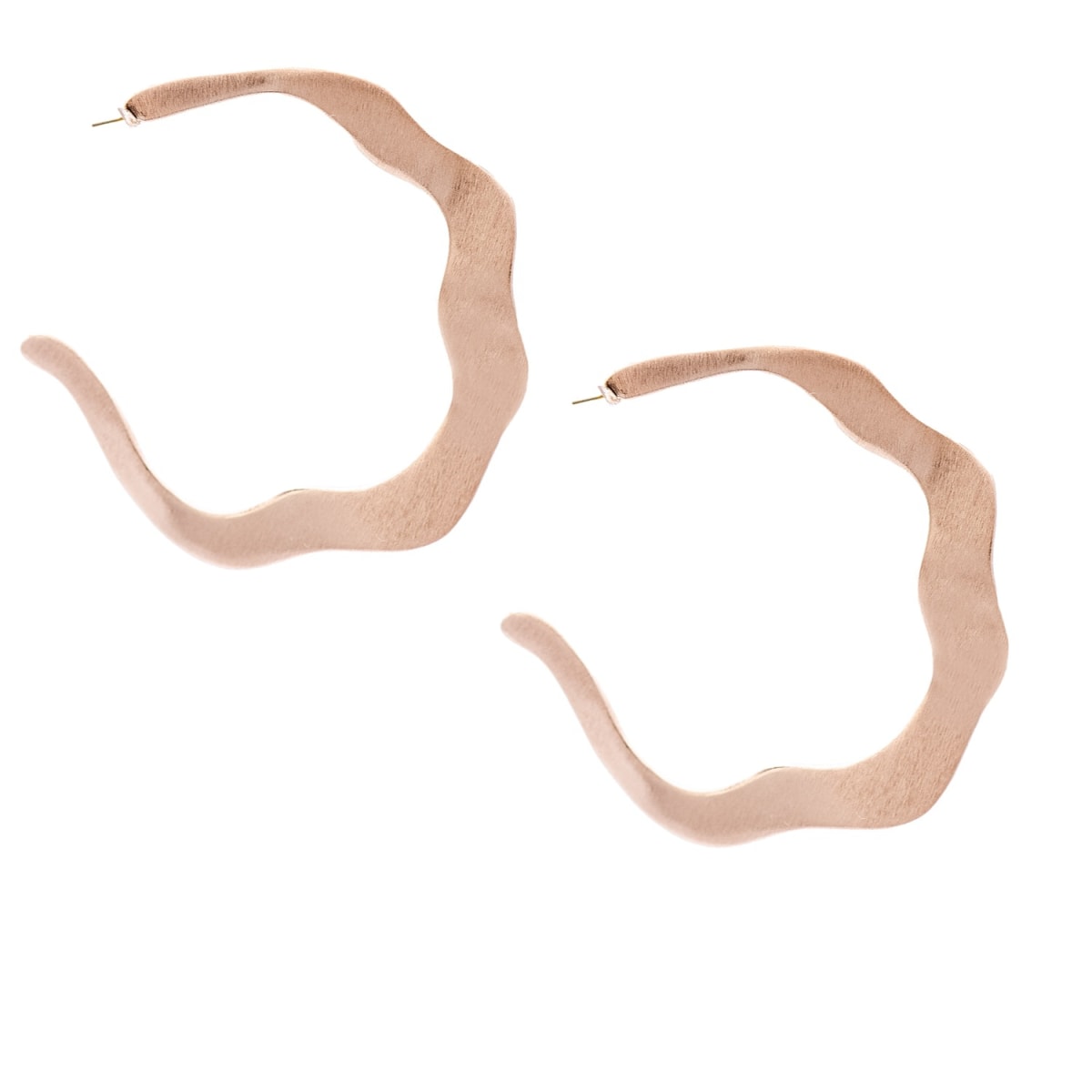 Flow Hoops Rose Gold