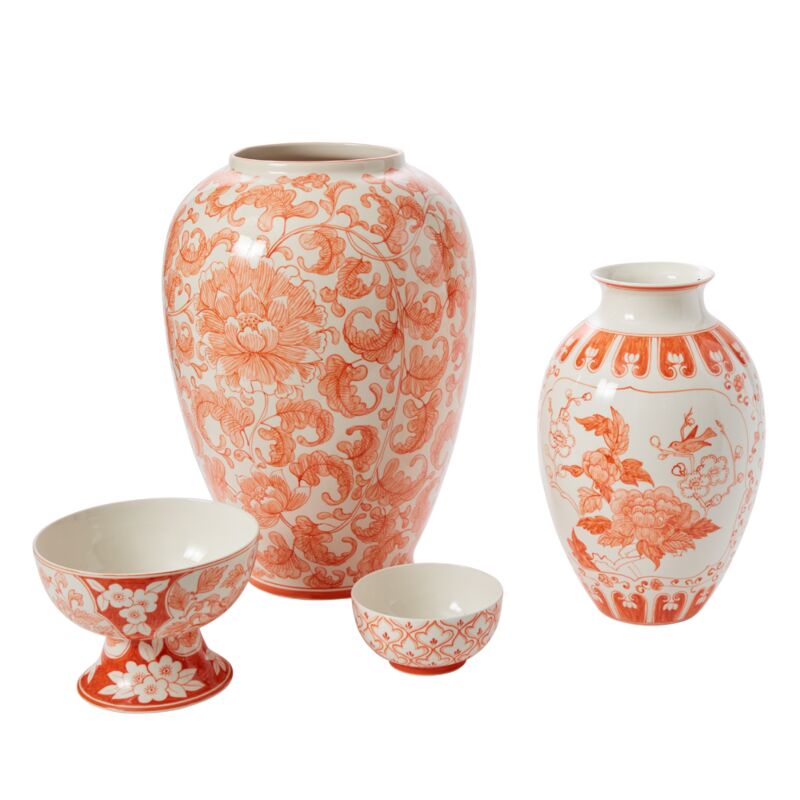 Elodie Coral Bowl/Vase