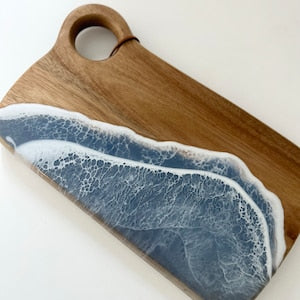 Small Serving Board w/Resin