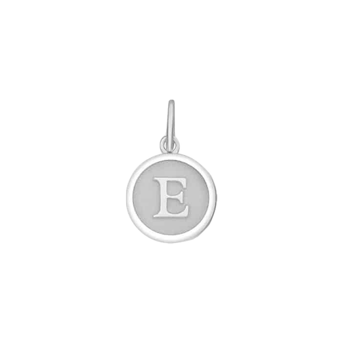 Initial -E Pendant