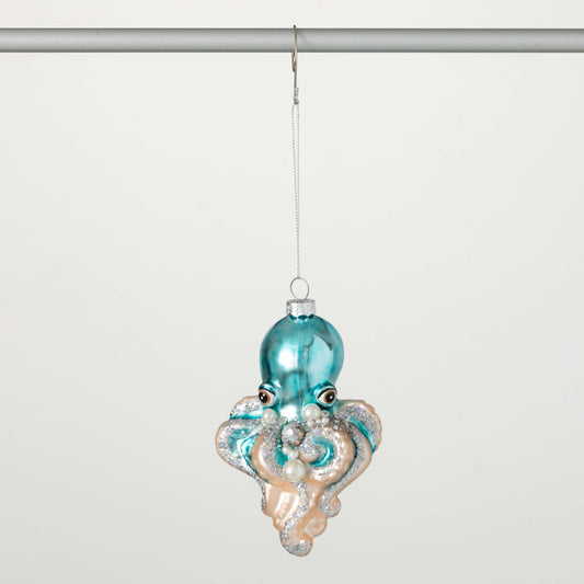 IRIDESCENT OCTOPUS ORNAMENT