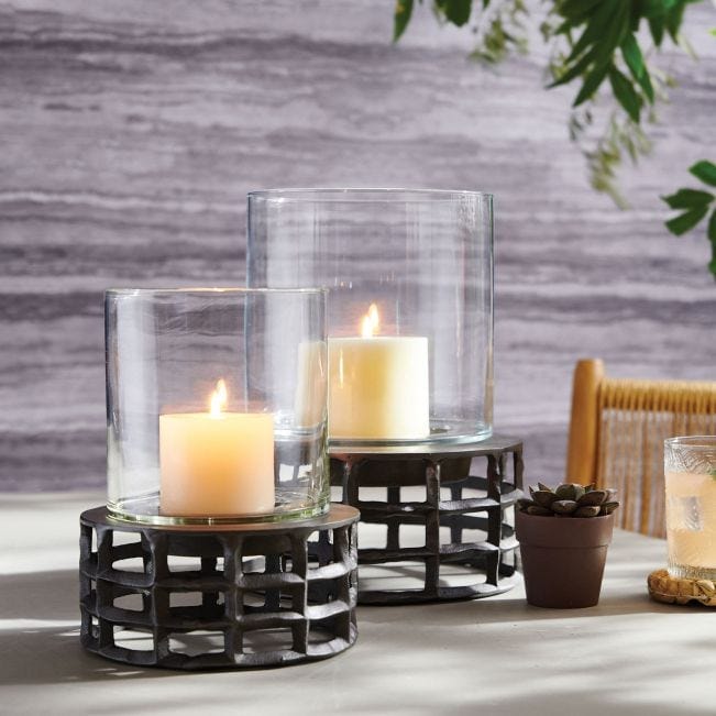 MAIA Hurricane Candle Holder No Glass